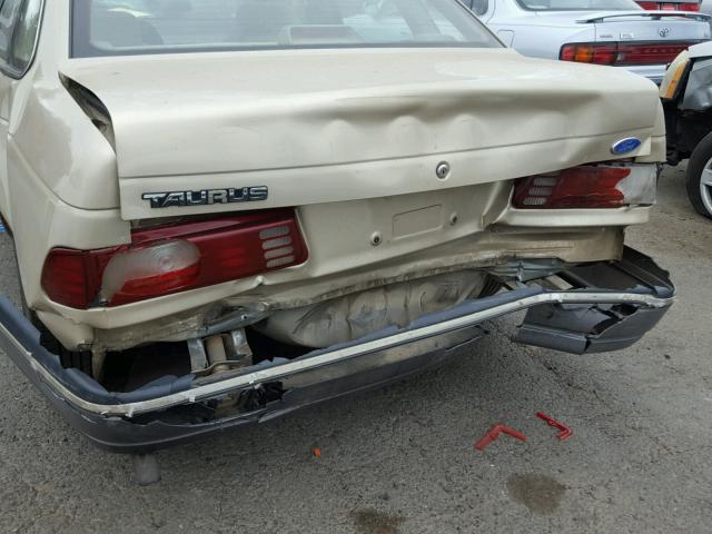 1FACP50U1LG251264 - 1990 FORD TAURUS L GOLD photo 9