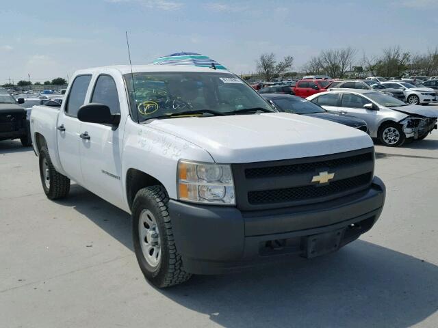 2GCEK13M181245149 - 2008 CHEVROLET SILVERADO WHITE photo 1