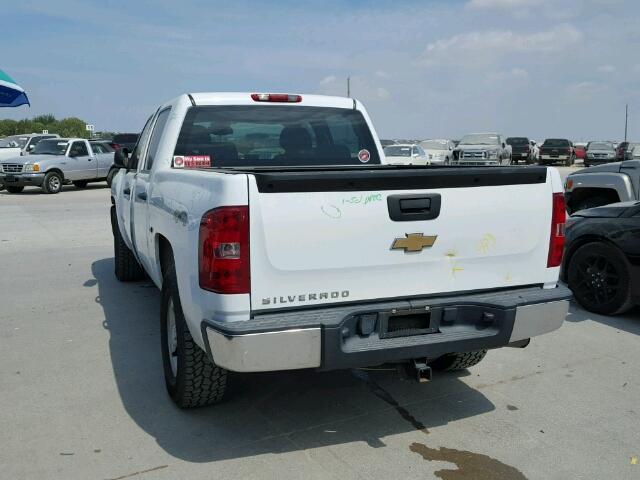 2GCEK13M181245149 - 2008 CHEVROLET SILVERADO WHITE photo 3