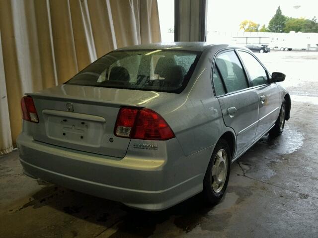 JHMES96645S011013 - 2005 HONDA CIVIC BLUE photo 4