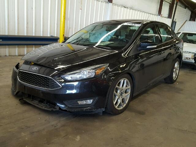 1FADP3F2XFL314128 - 2015 FORD FOCUS SE BLACK photo 2