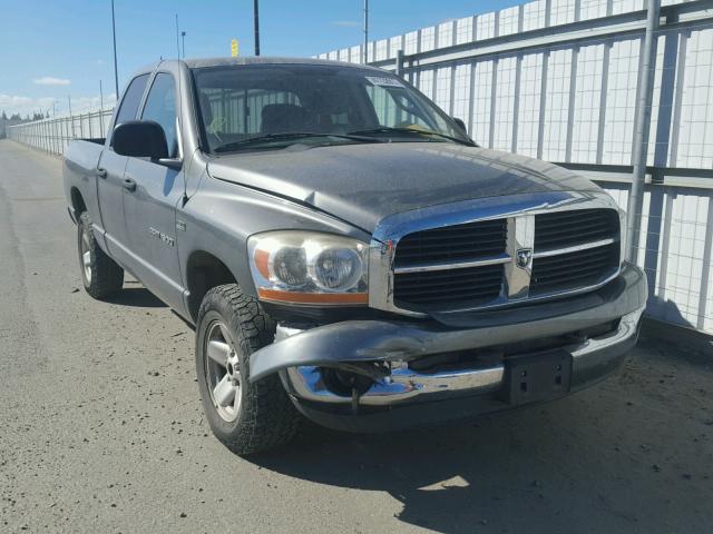 1D7HU18206S573356 - 2006 DODGE RAM 1500 GRAY photo 1