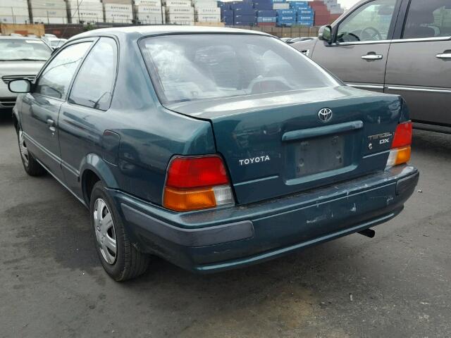 JT2EL56D7S0005549 - 1995 TOYOTA TERCEL DX GREEN photo 3