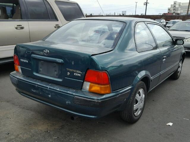 JT2EL56D7S0005549 - 1995 TOYOTA TERCEL DX GREEN photo 4