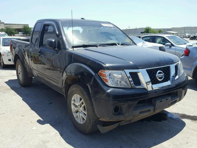 1N6BD0CTXEN708086 - 2014 NISSAN FRONTIER S BLACK photo 1