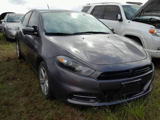 1C3CDFBBXFD172612 - 2015 DODGE DART SXT GRAY photo 1