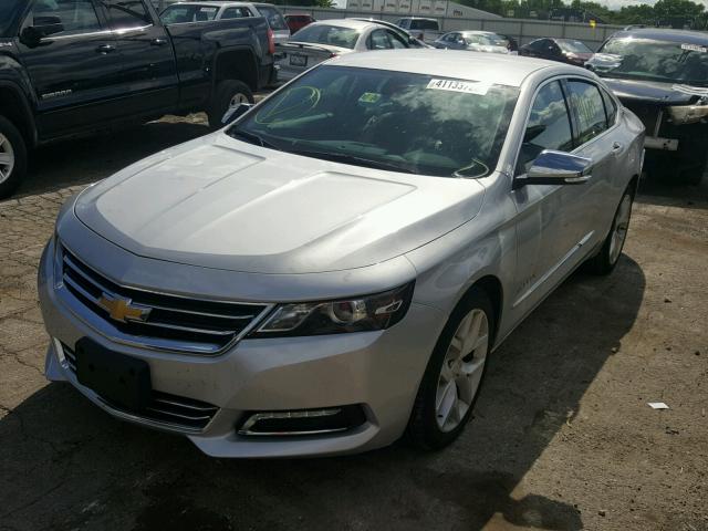 2G1125S37J9155342 - 2018 CHEVROLET IMPALA PRE SILVER photo 2