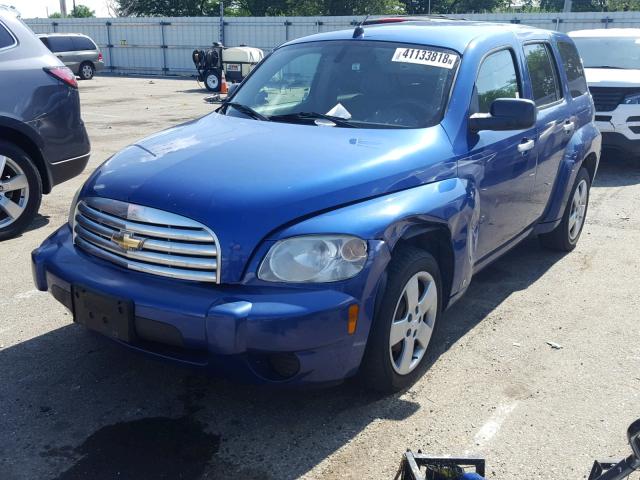 3GNDA13DX6S526227 - 2006 CHEVROLET HHR LS BLUE photo 2