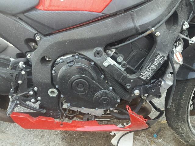 JS1GN7FA0G2100410 - 2016 SUZUKI GSX-R600 RED photo 7