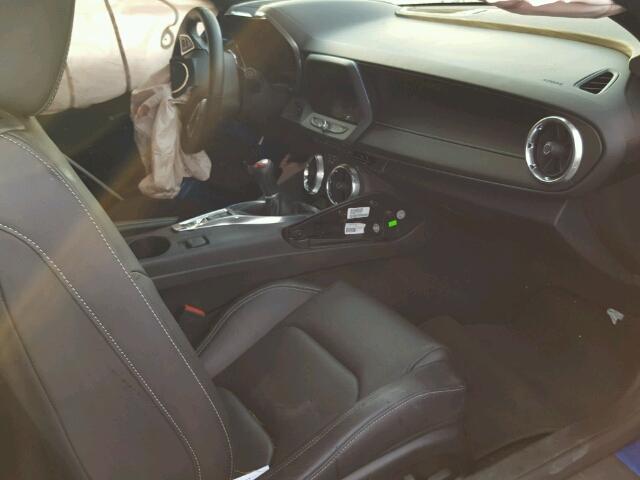 1G1FG1R76G0121517 - 2016 CHEVROLET CAMARO SS Azul foto 5