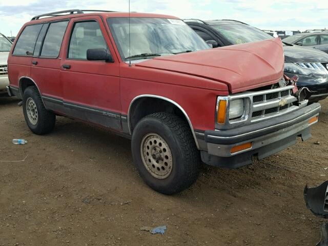 1GNDT13W3R0139932 - 1994 CHEVROLET BLAZER RED photo 1