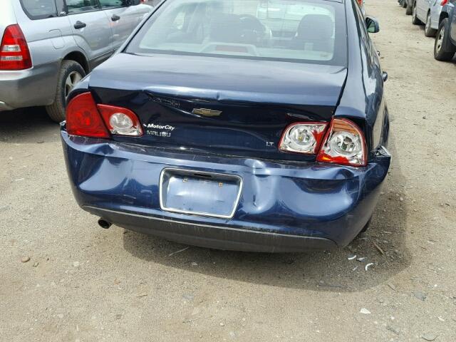 1G1ZH57B79F119509 - 2009 CHEVROLET MALIBU 1LT 蓝色 照片 9