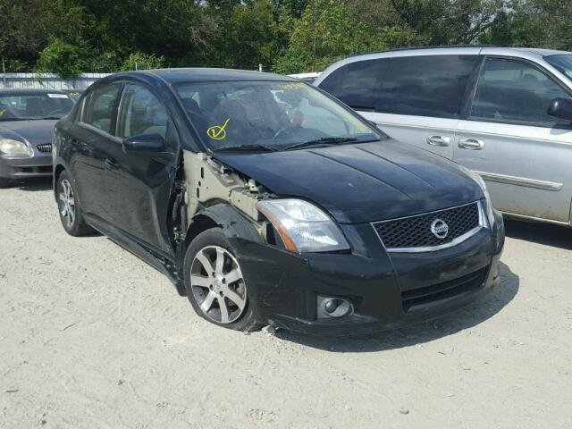 3N1AB6AP6BL723292 - 2011 NISSAN SENTRA BLACK photo 1