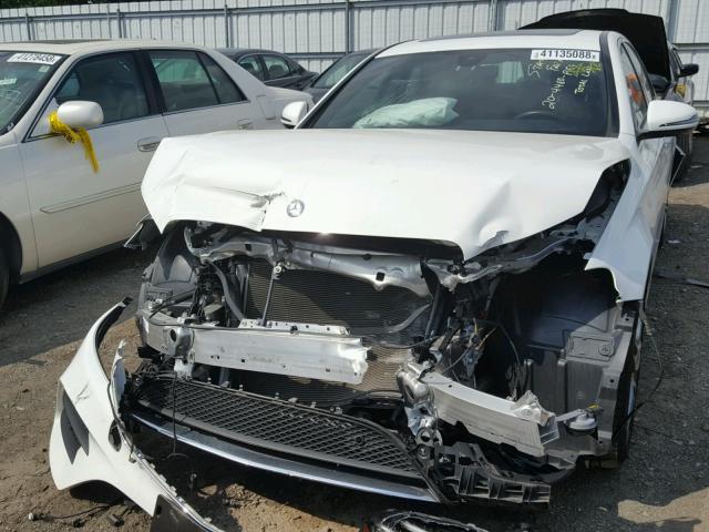 WDDZF4KB3HA053105 - 2017 MERCEDES-BENZ E 300 4MAT WHITE photo 9