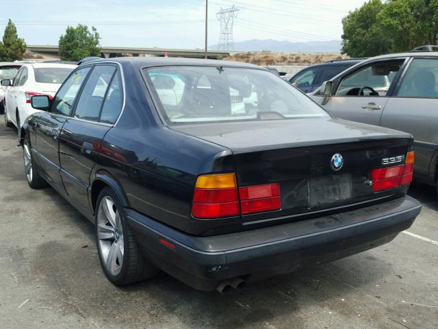 WBAHD1313LBF10949 - 1990 BMW 535 I BLACK photo 3