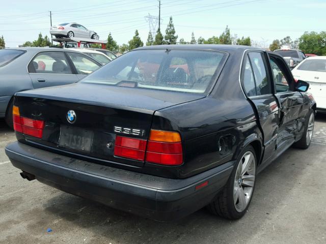 WBAHD1313LBF10949 - 1990 BMW 535 I BLACK photo 4