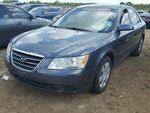 5NPET46C39H548936 - 2009 HYUNDAI SONATA GRAY photo 2