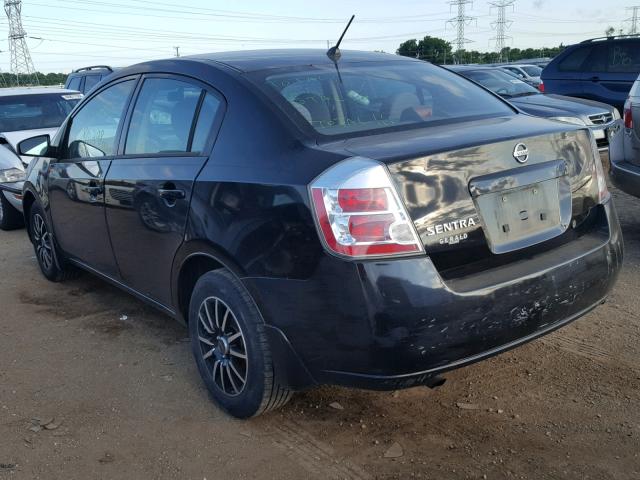 3N1AB61E28L676740 - 2008 NISSAN SENTRA 2.0 BLACK photo 3