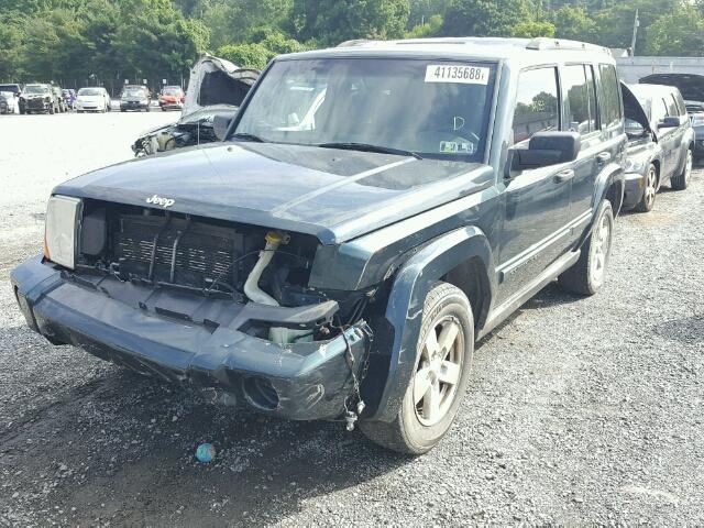 1J8HG48K56C178868 - 2006 JEEP COMMANDER Yaşıl foto 2