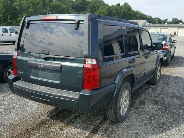 1J8HG48K56C178868 - 2006 JEEP COMMANDER Yaşıl foto 4