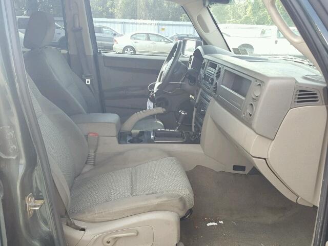 1J8HG48K56C178868 - 2006 JEEP COMMANDER Yaşıl foto 5