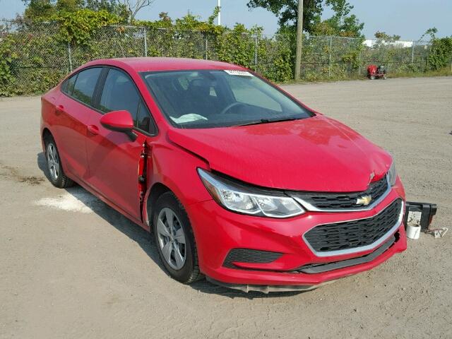 1G1BC5SM1G7324792 - 2016 CHEVROLET CRUZE LS RED photo 1