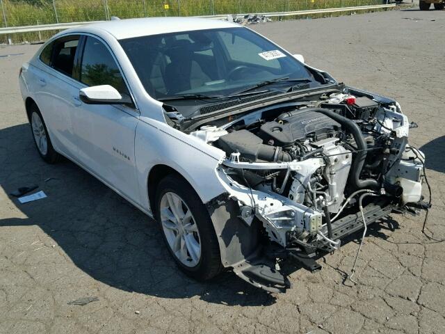 1G1ZE5ST3GF219645 - 2016 CHEVROLET MALIBU LT WHITE photo 1