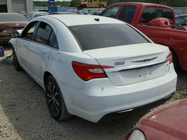 1C3CCBHG7CN106524 - 2012 CHRYSLER 200 S 白色 照片 3