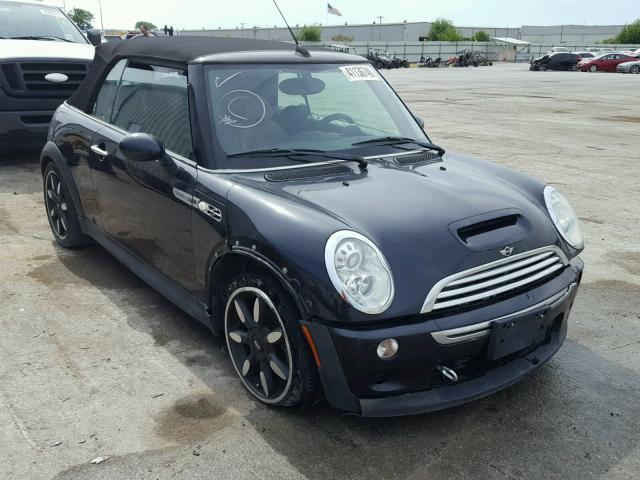 WMWRH33588TU81342 - 2008 MINI COOPER S C BLACK photo 1