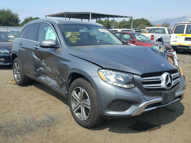 WDC0G4JBXGF042101 - 2016 MERCEDES-BENZ GLC 300 GRAY photo 1