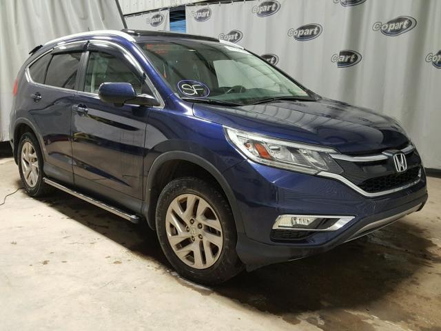 2HKRM3H78FH500952 - 2015 HONDA CR-V BLUE photo 1