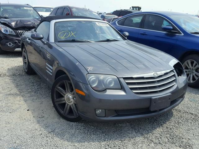 1C3AN65L25X032978 - 2005 CHRYSLER CROSSFIRE GRAY photo 1