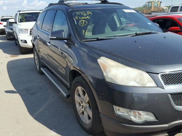 1GNER23D19S120761 - 2009 CHEVROLET TRAVERSE L GRAY photo 4