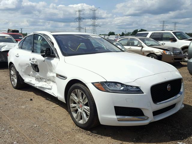 SAJBJ4BV8GCY16759 - 2016 JAGUAR XF PREMIUM WHITE photo 1