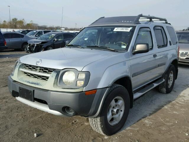 5N1ED28Y92C555140 - 2002 NISSAN XTERRA XE SILVER photo 2