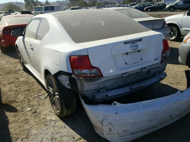 JTKJF5C72B3008653 - 2011 TOYOTA SCION TC 白色 照片 3