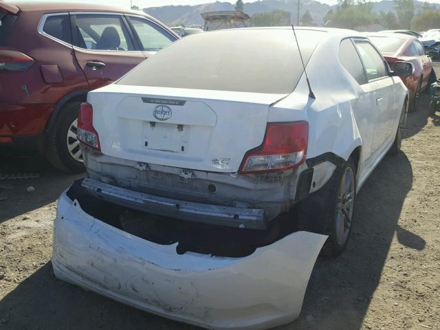 JTKJF5C72B3008653 - 2011 TOYOTA SCION TC 白色 照片 4