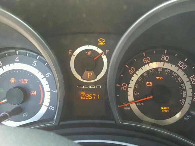 JTKJF5C72B3008653 - 2011 TOYOTA SCION TC 白色 照片 8