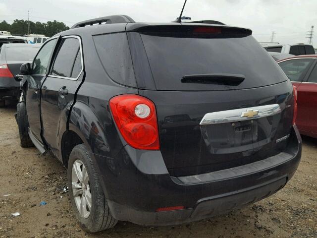 2GNALBEK5E6169762 - 2014 CHEVROLET EQUINOX LT BLACK photo 3