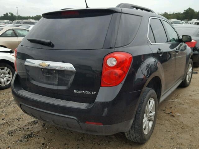 2GNALBEK5E6169762 - 2014 CHEVROLET EQUINOX LT BLACK photo 4