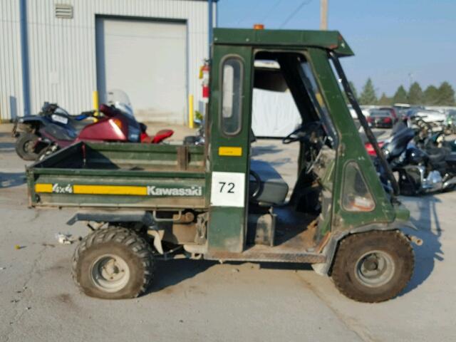 00JK1AFDA1YB93313 - 2001 KAWASAKI MULE GREEN photo 10