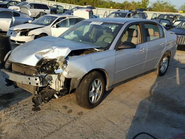 1G1ZT528X5F116642 - 2005 CHEVROLET MALIBU LS ვერცხლისფერი ფოტო 2