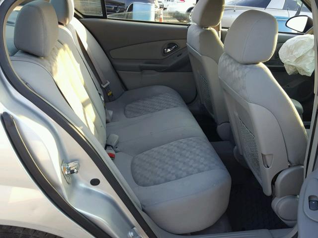 1G1ZT528X5F116642 - 2005 CHEVROLET MALIBU LS ვერცხლისფერი ფოტო 6