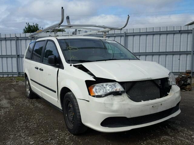 2C4JDGAG0CR394607 - 2012 DODGE RAM VAN WHITE photo 1