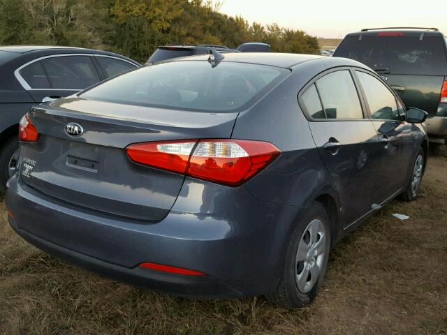 KNAFK4A6XG5606088 - 2016 KIA FORTE Mavi foto 4