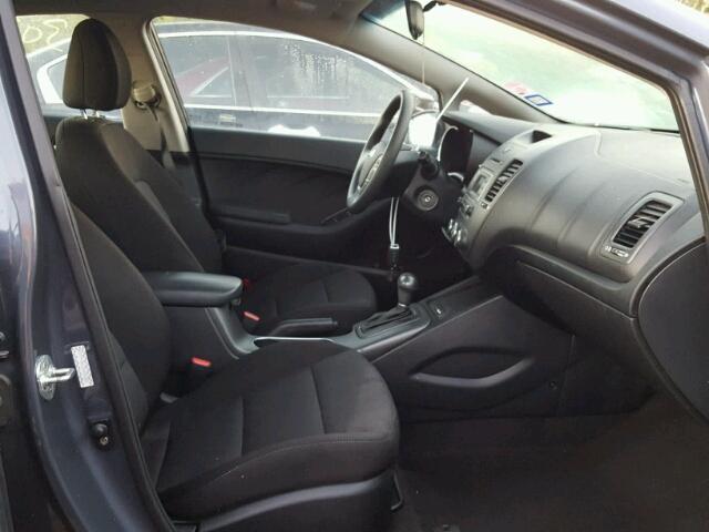 KNAFK4A6XG5606088 - 2016 KIA FORTE Mavi foto 5