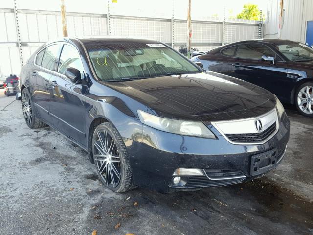 19UUA8F21CA001423 - 2012 ACURA TL BLACK photo 1