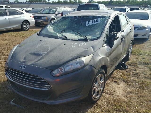 3FADP4BJ1FM158370 - 2015 FORD FIESTA GRAY photo 2