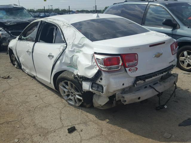 1G11D5RR0DF111781 - 2013 CHEVROLET MALIBU WHITE photo 3