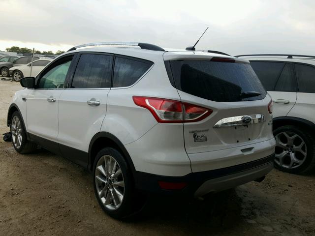 1FMCU0GX9GUB58369 - 2016 FORD ESCAPE SE WHITE photo 3